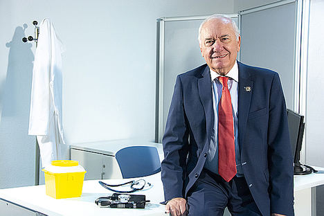 Florentino Pérez Raya, presidente del Consejo General de Enfermería de España.