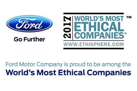 Ford entre las empresas más éticas de mundo