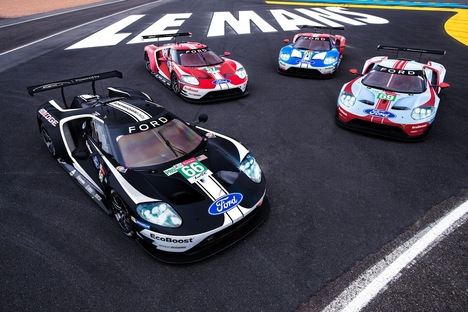 Ford homenajea a Le Mans