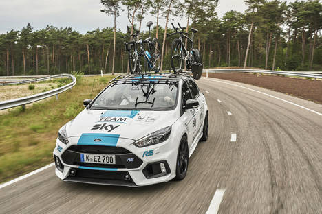 Ford amplía dos años su colaboración con el equipo ciclista Team Sky