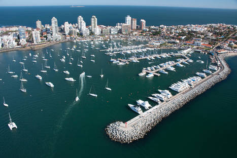 La regata Clipper recala en el puerto uruguayo de Punta del Este