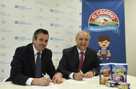 El Caserío donará 30.000 meriendas para los niños de Aldeas Infantiles SOS
