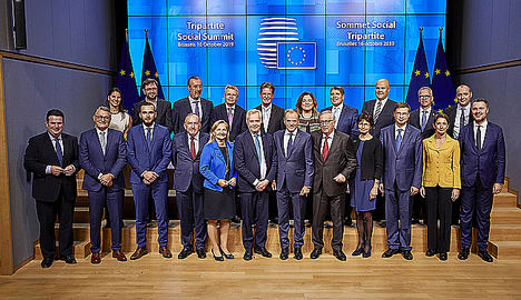 La EFCI participa en la Cumbre Social Tripartita de la UE y destaca la importancia de la perspectiva de la industria de servicios
