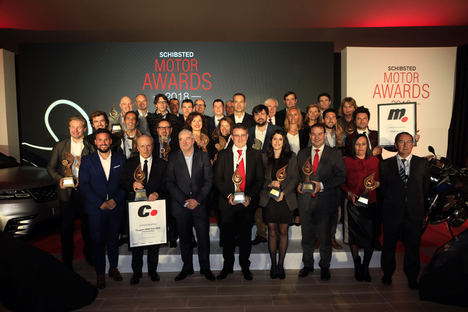 El Range Rover Velar y la BMW R 1200 GS Ride premiados como Mejor Coche y Mejor Moto del año en los Schibsted Motor Awards