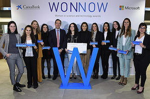 CaixaBank y Microsoft galardonan a las mejores alumnas de grados universitarios técnicos en la segunda edición de los Premios WONNOW
