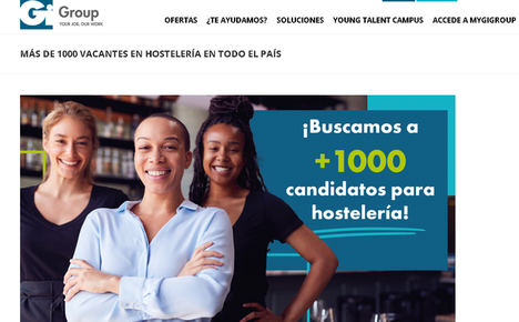 Gi Group empleará a cerca de 1.000 trabajadores del sector de la hostelería este verano