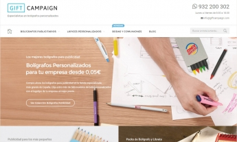 GiftCampaign, referente en regalos promocionales lanza una innovadora web de bolígrafos publicitarios