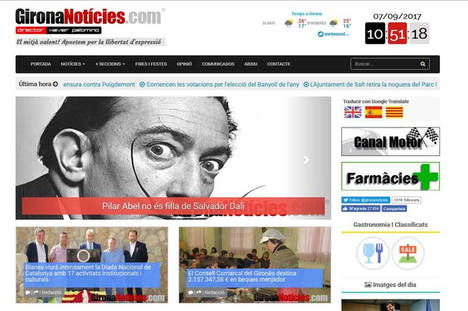 GironaNoticies.com cumple doce años con novedades