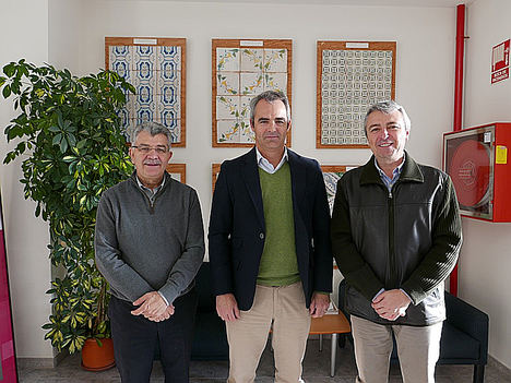 De izqda. a dcha.: José Castellano, presidente de ITC-AICE; Gonzalo Belenguer, director de REDIT y Gustavo Mallol, Director de ITC-AICE.