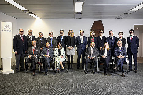 Encuentro del Comité Consultivo de accionistas de CaixaBank con Gonzalo Gortázar.