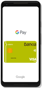 Google Pay ya está disponible para clientes de Bankia