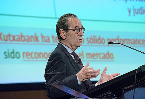 Gregorio Villalabeitia, Presidente de Kutxabank.