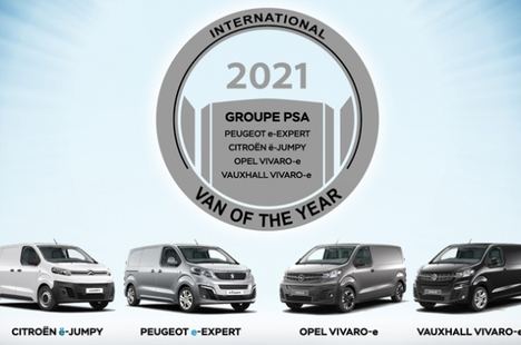 El Groupe PSA gana el premio “International Van of the Year 2021”
