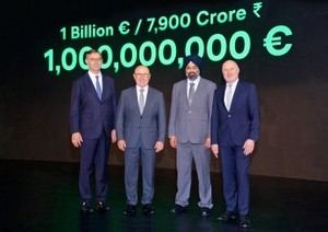 El Grupo Volkswagen invierte 1.000 millones de euros en la India