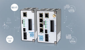 Las pasarelas de red (eléctrica) inteligente Ixxat SG permiten que los sensores E/S y Wi-Fi se conecten a las redes de energía