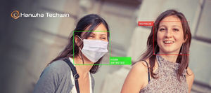 Hanwha Techwin presenta la aplicación de detección de mascarillas
