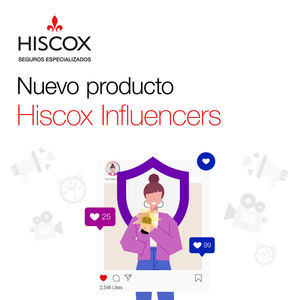 Hiscox lanza el primer seguro para influencers del mercado español