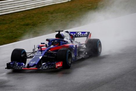 Presentación del Honda de F1 STR13 del equipo Red Bull Toro Rosso