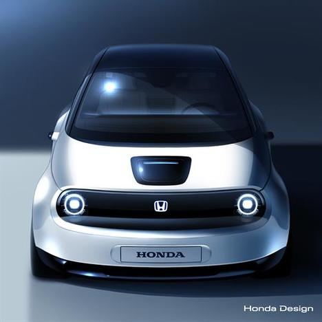 Prototipo de vehículo eléctrico de baterías de Honda