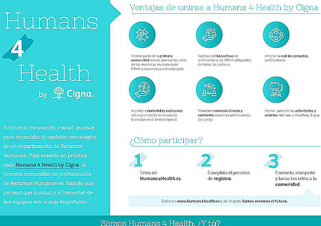 Nace Humans 4 Health by Cigna la primera red social colaborativa de RRHH centrada en los retos en salud y bienestar de los empleados