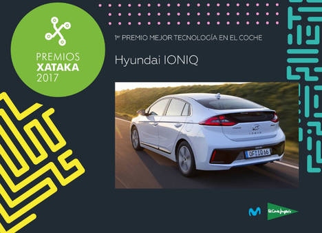 Hyundai IONIQ galardonado en los Premios Xataka 2017