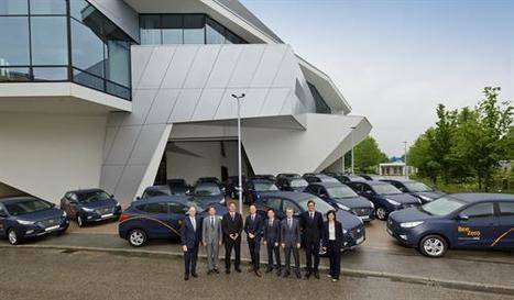 Hyundai proporciona 50 coches de hidrógeno