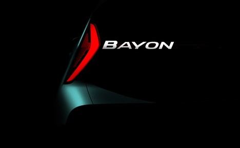 Hyundai Motor anuncia el nombre de su nuevo SUV: Bayon
