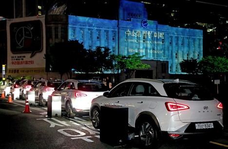 Hyundai NEXO ilumina la Sociedad del hidrógeno en el “Día de la Tierra”