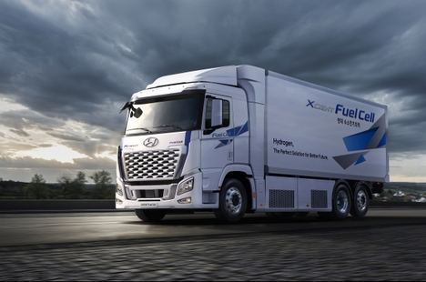 Hyundai mejora el camión XCient Fuel Cell