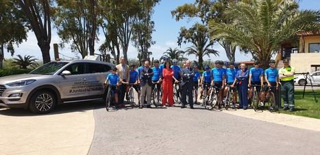 Servicio gratuito de protección de Hyundai para los clubes ciclistas