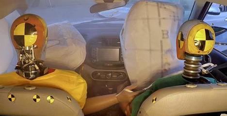 Hyundai presenta el primer sistema de airbag de colisión múltiple