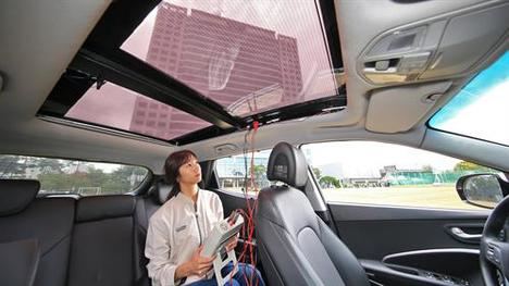 Hyundai Motor Group revela una tecnología de sistema de carga solar