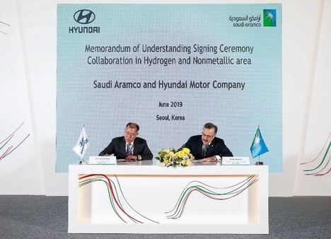 Acuerdo Hyundai Motor y Saudi Aramco