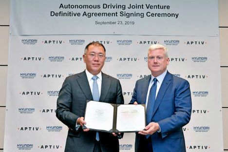 Aptiv y Hyundai Motor Group forman una Joint Venture para la Conducción Autónoma