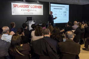 Los Speakers Corner de EXPODENTAL ofrecerán 35 sesiones informativas