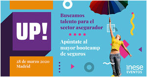 INESE lanza la segunda edición de UP! Bootcamp, el mayor evento para buscar talento en el sector seguros