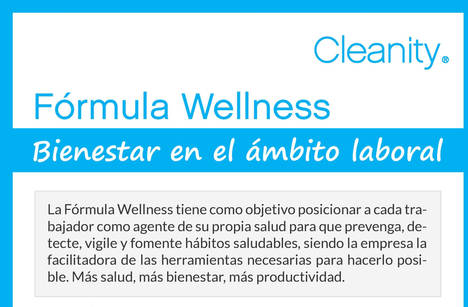Cleanity impulsa la Fórmula Wellness con el objetivo de fomentar el bienestar en el ámbito laboral