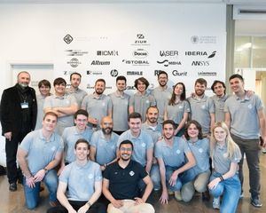 ISTOBAL apoya la construcción del tren del futuro con la renovación de su patrocinio al equipo Hyperloop UPV