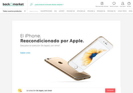 Back Market venderá los IPhone reacondicionados por Apple en España