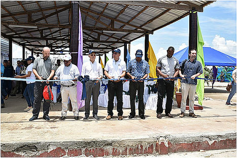 Inauguración centro tecnológico y experimental de peces Caribbean Pearl