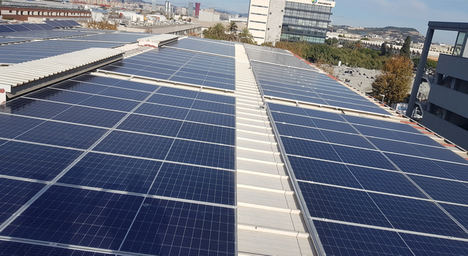 Instalación Solar, IKERAHH Mercabarna.