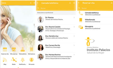 El Instituto Palacios presenta su nueva app de telemedicina