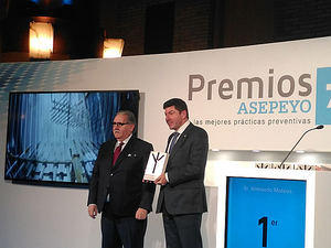 Itesal recibe por tercera vez el Primer Premio Nacional Asepeyo por sus excelentes prácticas preventivas
