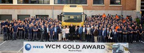 Iveco Madrid celebra su Nivel Oro de los World Class Manufacturing