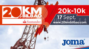 Joma se convierte en el sponsor técnico de la prueba Banco Santander 20 Km de Bilbao