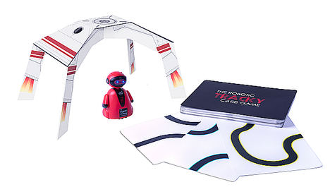 Tracky, The Robotic Card Game. 