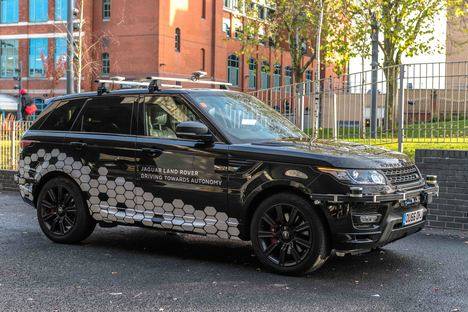 Vehículos autónomos de Jaguar Land Rover