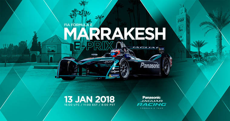 El Panasonic Jaguar Racing se centra en el E-PRIX de Marrakech