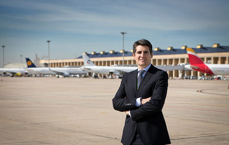 Jesús Caballero, director del aeropuerto de Sevilla.