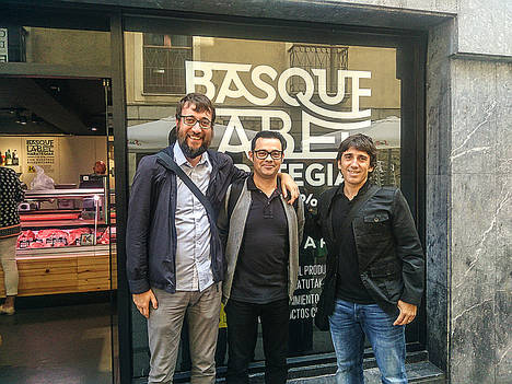 Jesús Cao, Celestino Martínez y Daniel Calvo de Flow